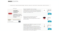 Desktop Screenshot of magic-coupon.com
